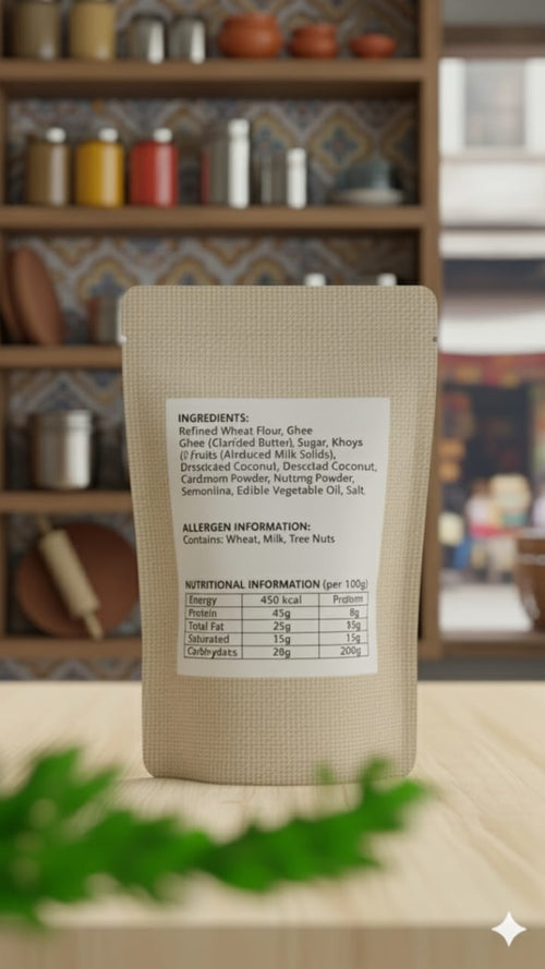 Desi Special Gujiya 3 IN 1  PACK 500gm  Siiwan Gujiya